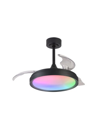 ***OFER/DES*** SIBERIA * PLAFÓN / VENTILADOR - NEGRO D43